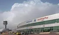 فرودگاه مهرآباد بعد از برد ایران به این حال درآمد