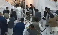 مهمانان یک جشن عروسی با مشت به جان هم افتادند