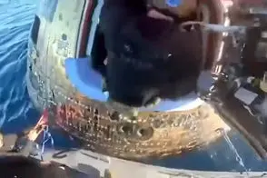 تصاویر تازه از فرود فضاپیمای آرتمیس ۲ ناسا