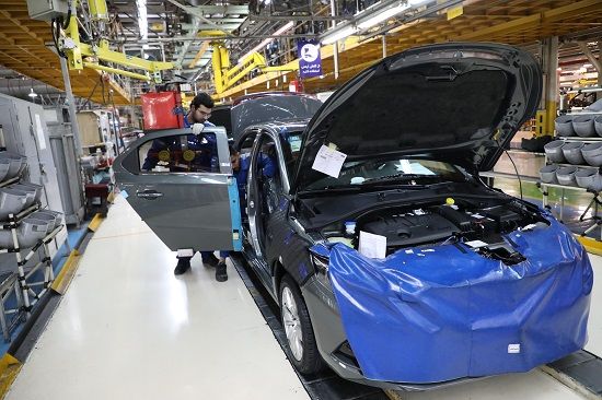 ثبت رکورد بی‌سابقه تولید هفتگی در ایران خودرو