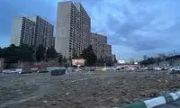 تخریب عجیب یک میدان در تهران خبرساز شد