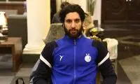 دلیل حضور یک استقلالی با لباس شخصی در تمرین