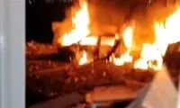تصاویر جدید از حجم خسارات وارده به حیفا