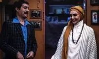 تیپ مجلسی شری سریال پایتخت در عروسی آرام جعفری