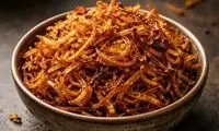 طرز تهیه پیاز داغ برای فریزر با ماندگاری طولانی