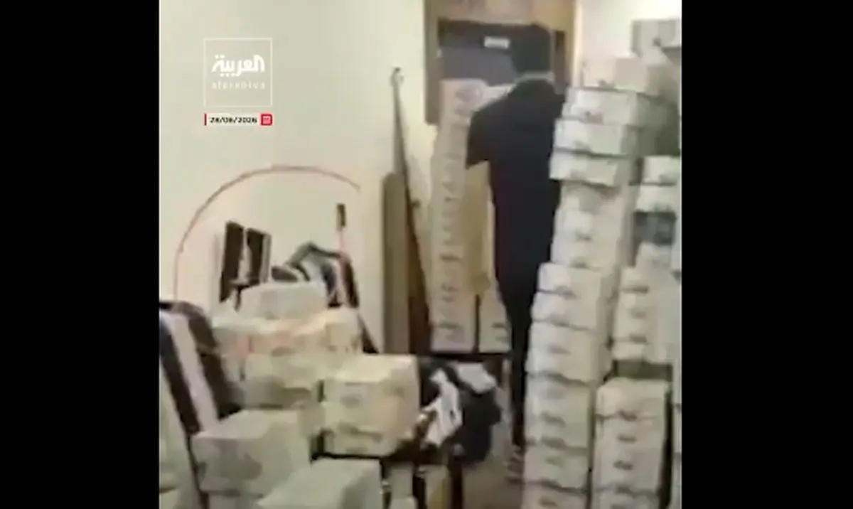 کشف ۱۵ میلیون دلار از منزل خانم نماینده