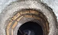 نجات معجزه‌آسای زن ۸۷ساله از چاه تنگ