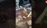 سِروِ متفاوت کله پاچه گوسفند در یک کله پزی چینی