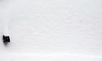 در این نقطه از ایران هم‌قد یک انسان برف بارید!
