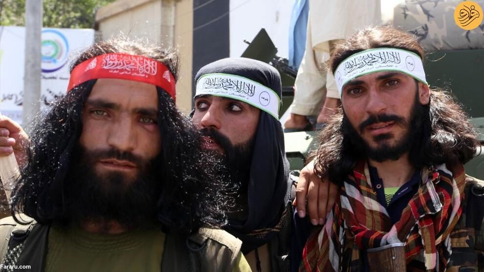 تصاویر جشن خیابانی هواداران طالبان در خیابان