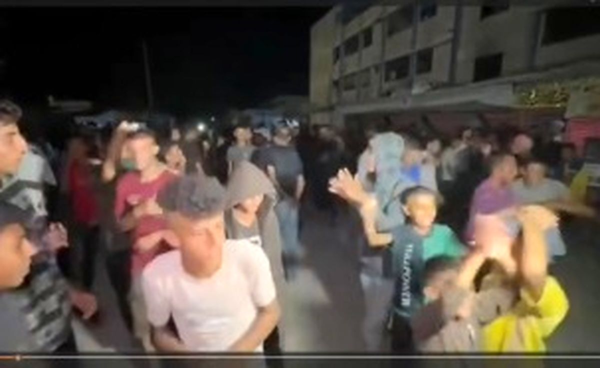 جشن و پایکوبی در غزه پس از پذیرش طرح ترامپ