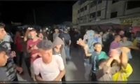جشن و پایکوبی در غزه پس از پذیرش طرح ترامپ