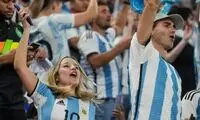 شور دیوانه‌وار آرژانتینی‌ها پیش از نبرد با انگلیس