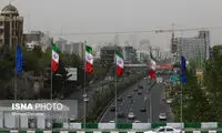 وزش باد شدید در تهران