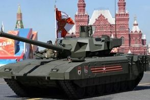 استتار جالب تانک‌های روسیه در جنگ با اوکراین