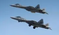 سوخو ۵۷ از مرز روسیه عبور کرد