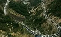 هشدار به مسافران؛ ترافیک در ورودی این شهر فوق‌سنگین شد