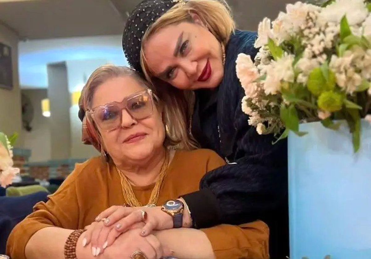 جشن تولد هیجان‌انگیز بهاره رهنما برای مادرش