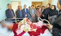 دختر سنندجی روی تخت بیمارستان به حرف آمد