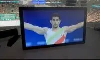 پرش زیبای ژیمناست ایرانی در المپیک خبرساز شد