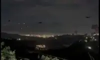 پرواز بالگردهای آمریکایی بر فراز ونزوئلا