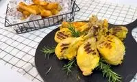 طرز تهیه یک مرغ متفاوت با دوغ و کره