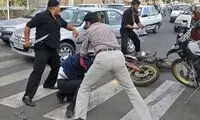 زورگیری خشن از دختر جوان در ستارخان تهران