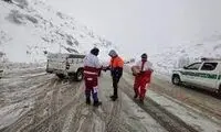 لحظه پیدا شدن 4 مفقودی در کولاک سردشت