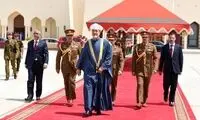 سلطان عمان وارد تهران شد