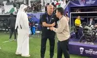 حرکت زیبای قلعه‌نویی پس از بازی با فلسطین