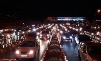ویدئویی از ترافیک فوق سنگین در ورودی‌های تهران