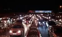 ویدئویی از ترافیک فوق سنگین در ورودی‌های تهران