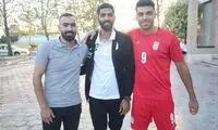 تصویری از بازیکن سرشناس پرسپولیس با پیراهن استقلال!