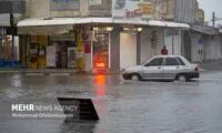 تصاویر عجیبی که از سیل امروز اهواز ثبت شد