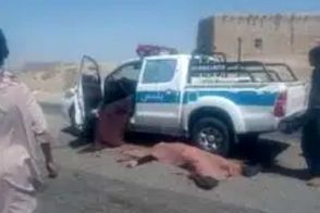 حملۀ تروریستی به مأموران پلیس در ایرانشهر