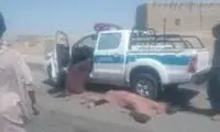 حملۀ تروریستی به مأموران پلیس در ایرانشهر