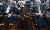 ظریف و جهانگیری در مراسم سالگرد درگذشت دعایی