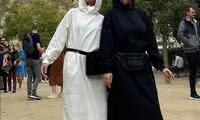 لباس‌های شیک مارال و مونا فرجاد در اروپا