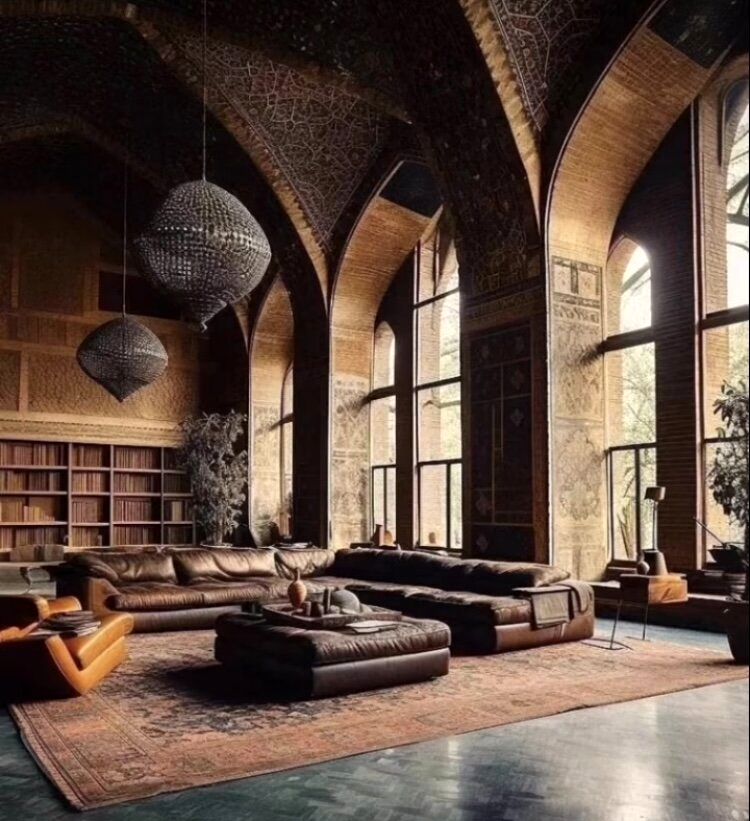 هوش‌مصنوعی خانه ایرانیان را به تصویر کشید!
