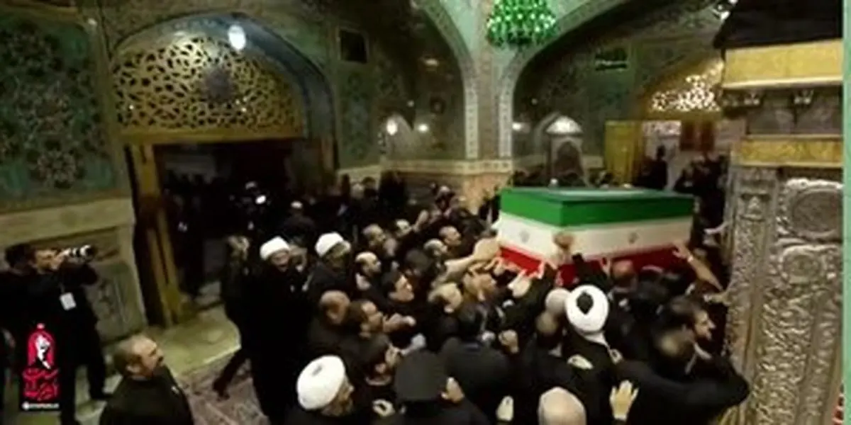 نمایی جدید از مزار رهبر شهید در رواق دارالذکر