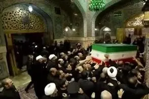 نمایی جدید از مزار رهبر شهید در رواق دارالذکر