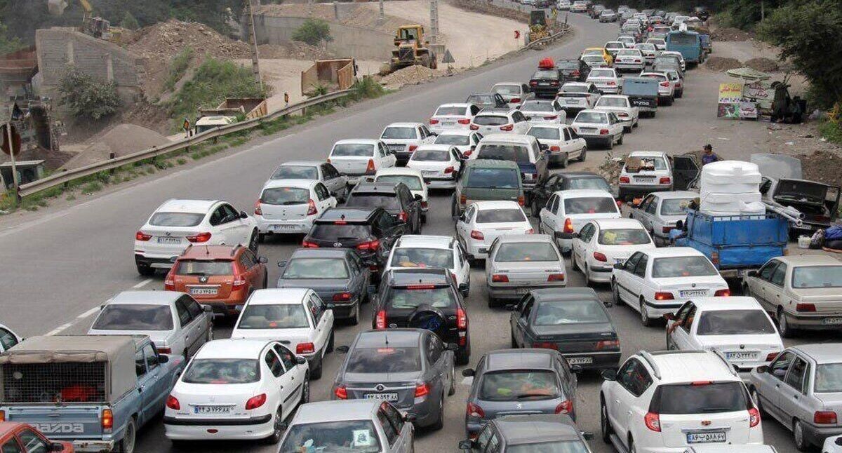 ترافیک سنگین، مسافران شمال را گرفتار کرد