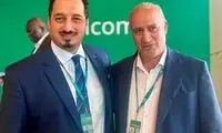 امیر عبدالهیان و بن‌فرحان از فوتبال گفتند!