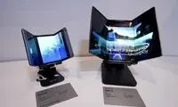 این تلفن‌همراه ۳ صفحه‌نمایش دارد!