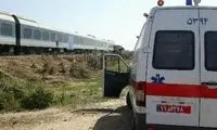 برخورد مرگبار یک موتورسیکلت با قطار در کاشان