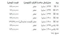 پراید صفر دوباره گران شد