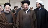 عکس: پسر آهنگران در کنار نوه‌ های امام (ره)