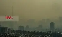 قاب‌هایی از غرق شدنِ تهران در آلودگی