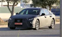 تصاویر جاسوسی جدید از لکسوس LS 2018
