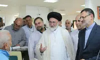 عیادت سرپرست حجاج ایرانی از زائران بیمار